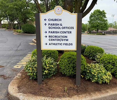 Post and Panel Signs Photo